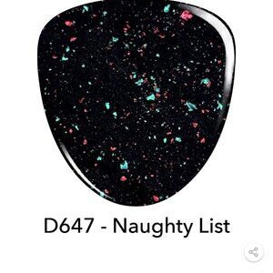 Are you on the "Naughty List" this year? Nail Dip Powder by Revel Nail